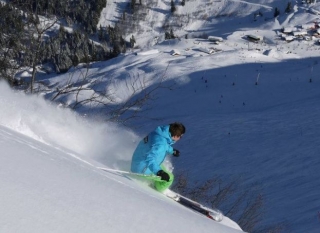  Chatel 水平滑雪 